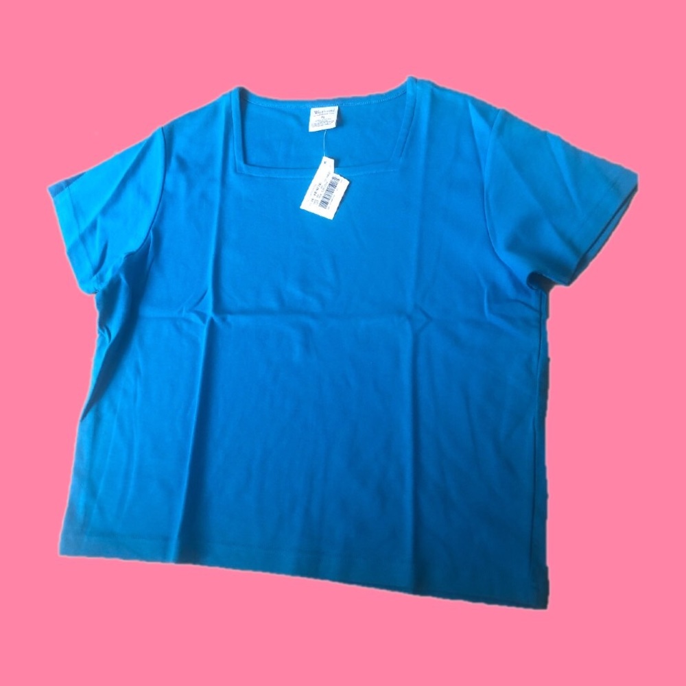 Westbound Petite Square Line Top
